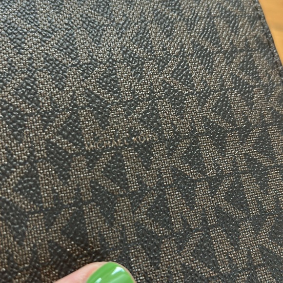 Michael Kors Brown Leather Wallet/Passport Holder - Picture 5 of 5